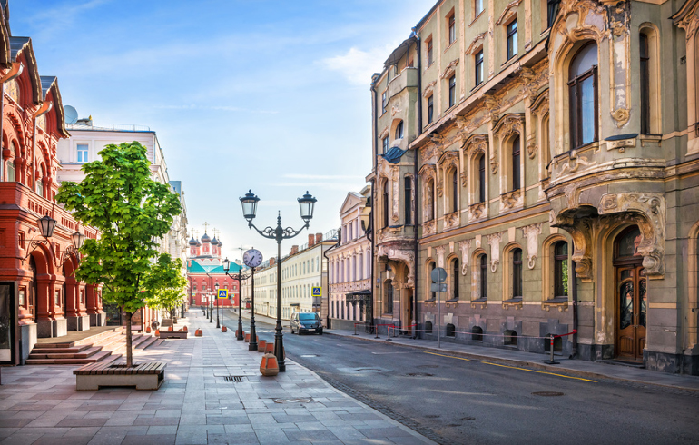 Красивые дома в москве